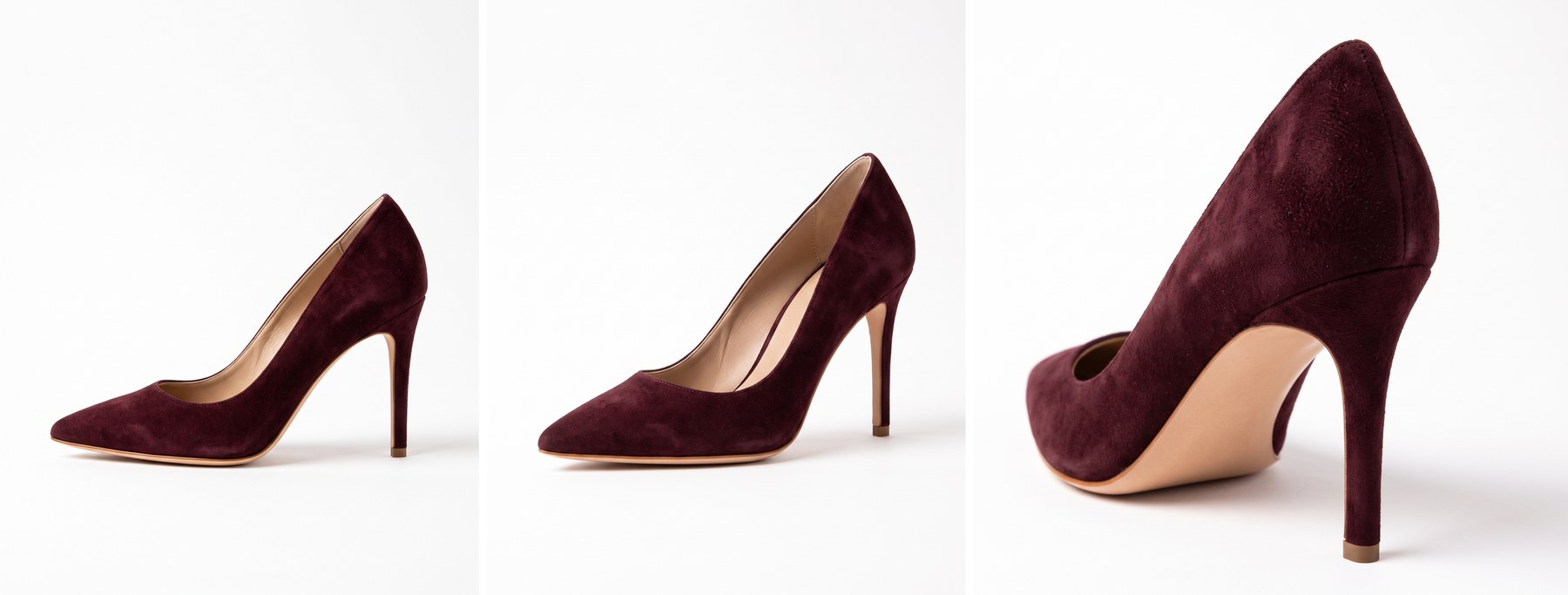 Shoes: the packshot on a white background